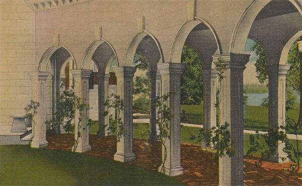 The South Colonnade, 1946