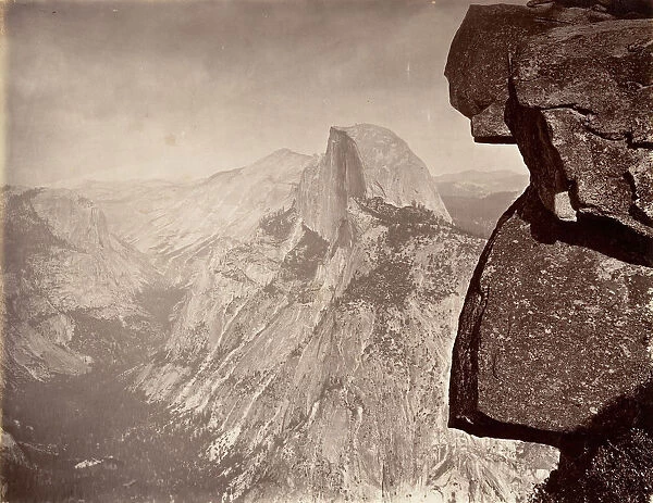 South Dome, Yosemite, ca. 1872, printed ca. 1876. Creator: Attributed to Carleton E