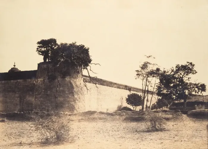 Framed Print : South East Angle of the Tirambur Pagoda, January-February 1858. Creator: Captain Linnaeus Tripe Framed Print : South East Angle of the Tirambur Pagoda, January-February 1858. Creator: Captain Linnaeus Tripe