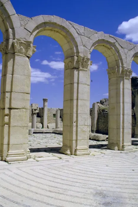 Framed Print : South-east Baths, Maktar, Tunisia Framed Print : South-east Baths, Maktar, Tunisia