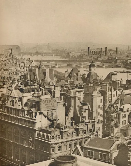Framed Print : South-Eastward View from Bush House as Far as Blackheath, c1935. Creator: Unknown Framed Print : South-Eastward View from Bush House as Far as Blackheath, c1935. Creator: Unknown