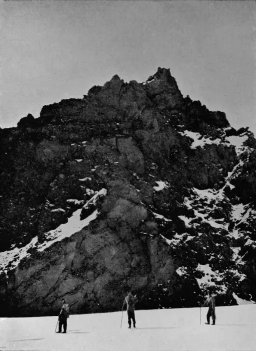 Framed Print : South Fang, Old Crater, c1912, (1913). Artist: Raymond E Priestley