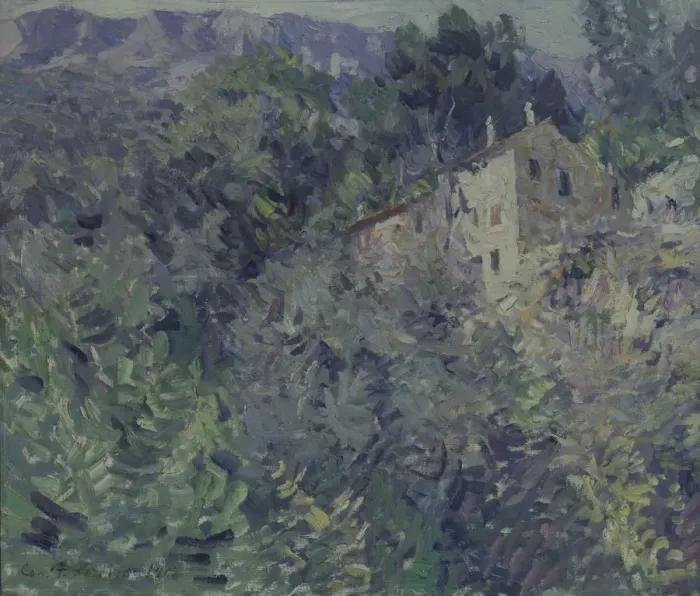 Framed Print : South France, 1908. Artist: Korovin, Konstantin Alexeyevich (1861-1939) Framed Print : South France, 1908. Artist: Korovin, Konstantin Alexeyevich (1861-1939)