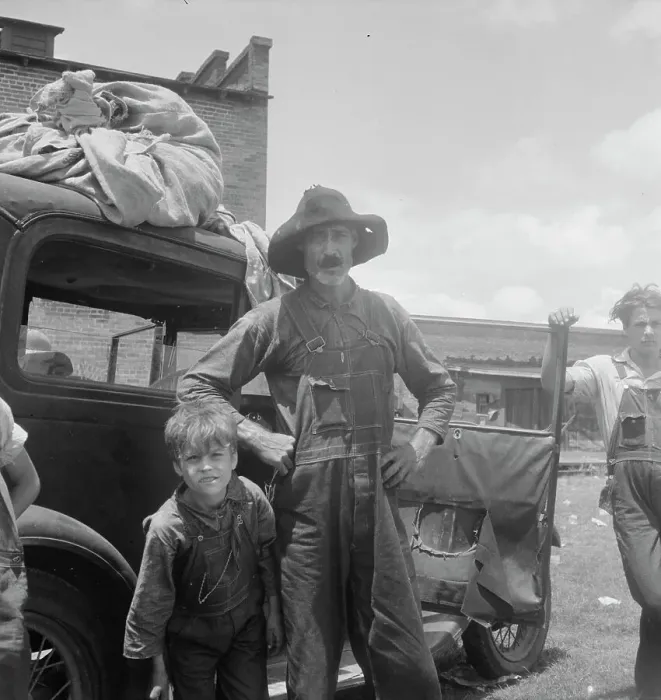 Framed Print : South Georgia tobacco sharecropper in town for auction, Douglas, Georgia, 1938. Creator: Dorothea Lange Framed Print : South Georgia tobacco sharecropper in town for auction, Douglas, Georgia, 1938. Creator: Dorothea Lange