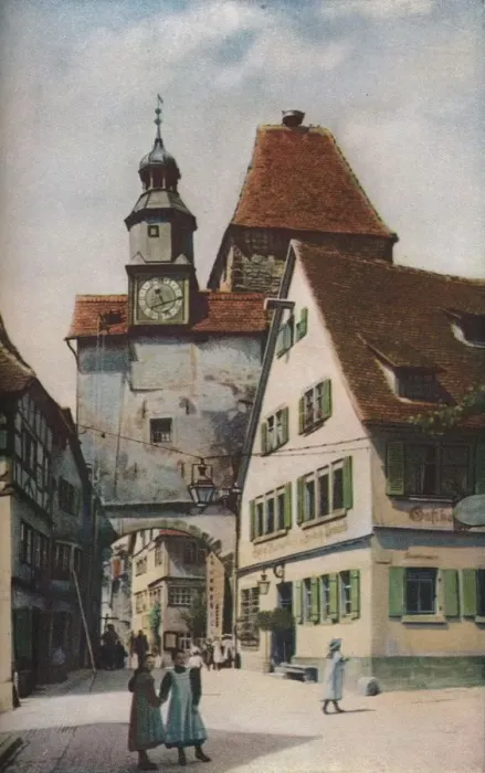 Framed Print : South Germany, c1930s. Artist: C Uchter Knox Framed Print : South Germany, c1930s. Artist: C Uchter Knox