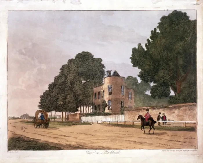 Framed Print : The south lodge at the Rangers House, Greenwich, London, 1812. Artist: Paul Sandby Framed Print : The south lodge at the Rangers House, Greenwich, London, 1812. Artist: Paul Sandby