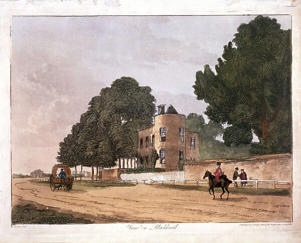The south lodge at the Rangers House, Greenwich, London, 1812. Artist: Paul Sandby