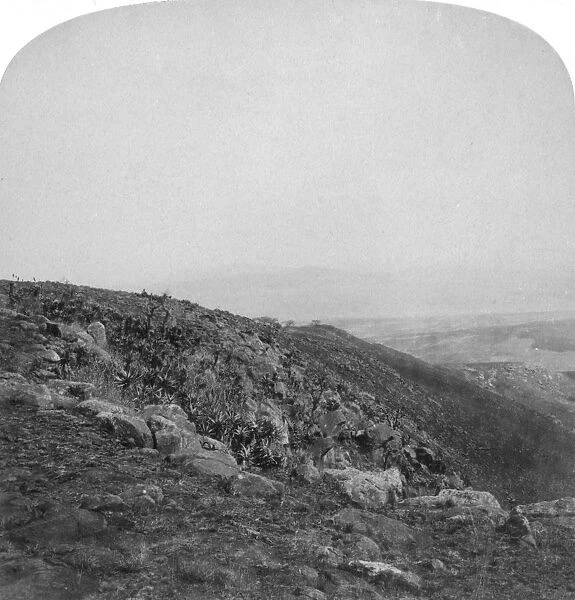 South slope of Spion Kop, South Africa, Boer War, 1901. Artist: Underwood & Underwood