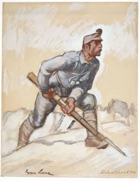 Framed Print : South-West Front, 1916, 1916 Framed Print : South-West Front, 1916, 1916