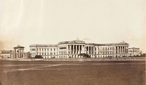 South West View of Government House, Calcutta, 1858-61. Creator: Unknown