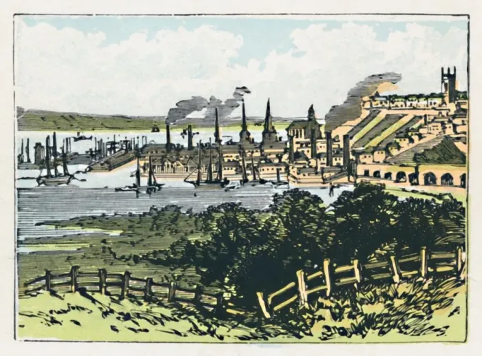 Framed Print : Southampton, c1910