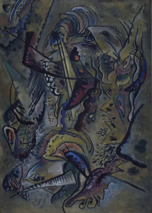Framed Print : Southerly, 1917. Artist: Kandinsky, Wassily Vasilyevich (1866-1944) Framed Print : Southerly, 1917. Artist: Kandinsky, Wassily Vasilyevich (1866-1944)