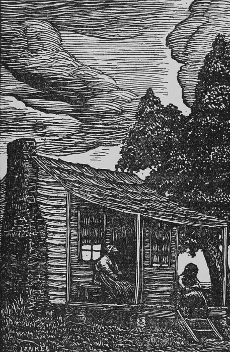 Framed Print : Southern countryside dwellings, 1926. Creator: Julius John Lankes Framed Print : Southern countryside dwellings, 1926. Creator: Julius John Lankes