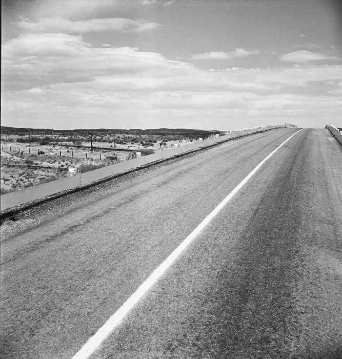 Framed Print : Southern New Mexico toward El Paso, Texas, 1938. Creator: Dorothea Lange Framed Print : Southern New Mexico toward El Paso, Texas, 1938. Creator: Dorothea Lange
