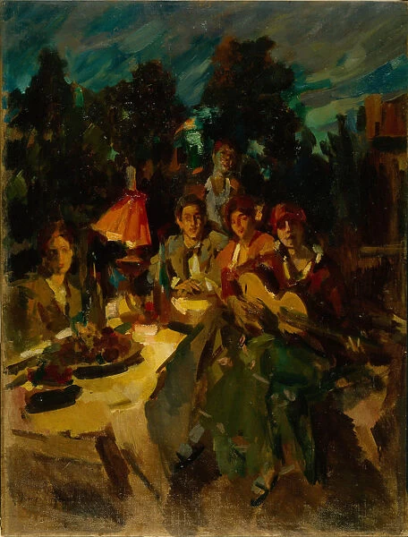 Southern Night. Artist: Korovin, Konstantin Alexeyevich (1861-1939)
