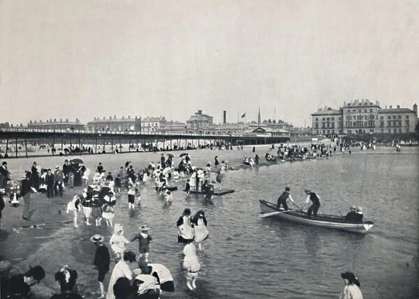 Southport - The Pier and the South Lake, 1895