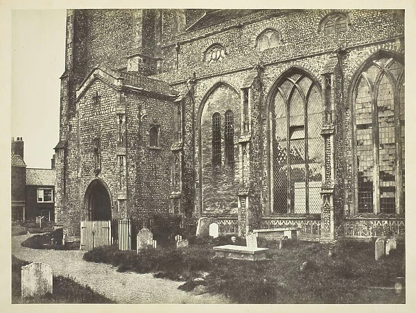 Southside of Cromer Church, c. 1850s. Creator: Benjamin Brecknell Turner