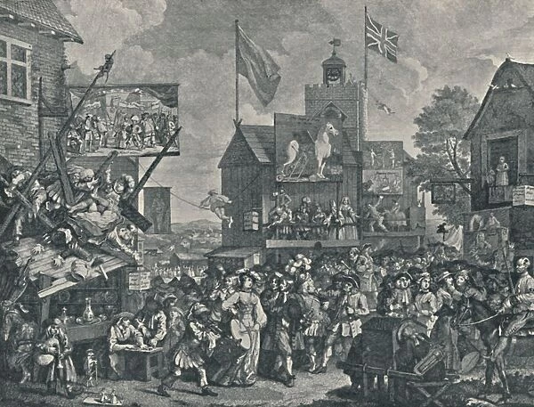 Southwark Fair, 1733, (1920). Artist: William Hogarth