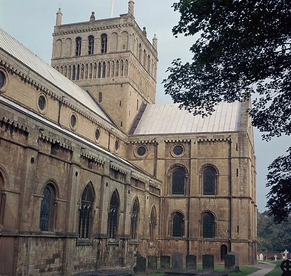Southwell Minster in Nottinghamshire, 12th century