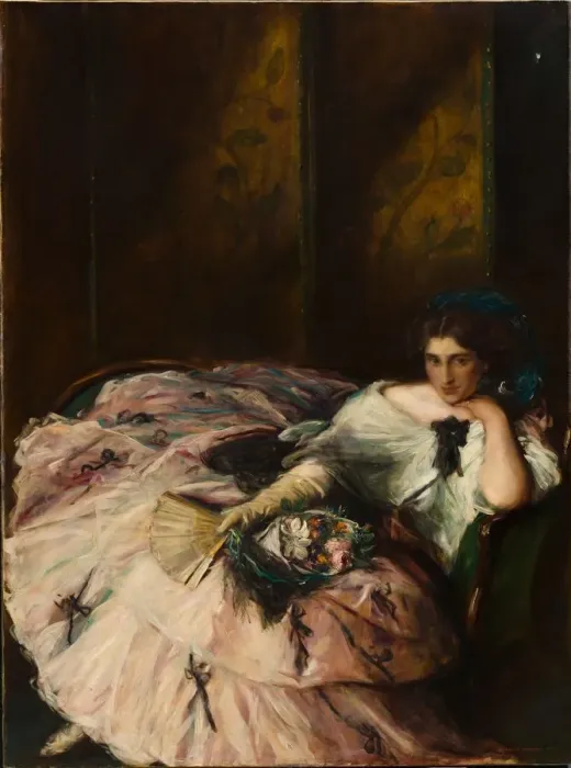 Framed Print : Souvenir of an International Ball (Portrait of Miss Kathleen Bruce), 1907 Framed Print : Souvenir of an International Ball (Portrait of Miss Kathleen Bruce), 1907