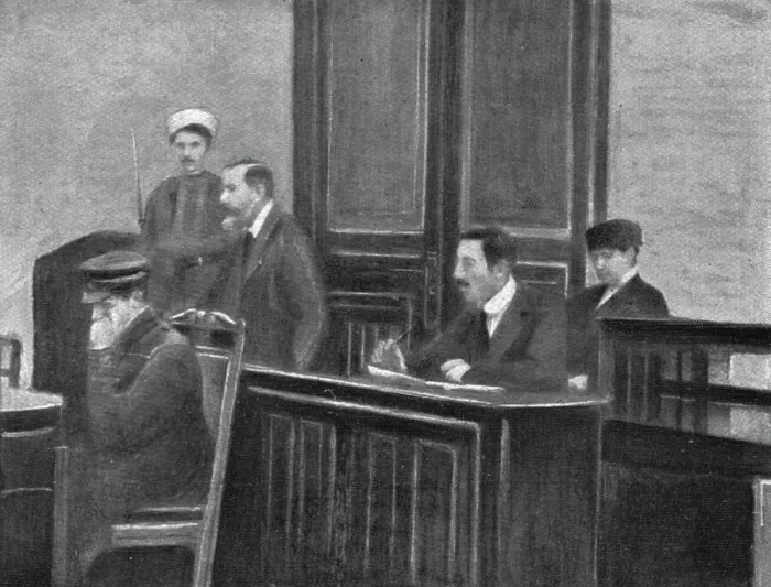 Framed Print : In Soviet Russia; In the dock, Countess Panina, Minister of Public Instruction... 1917. Creator: Unknown Framed Print : In Soviet Russia; In the dock, Countess Panina, Minister of Public Instruction... 1917. Creator: Unknown