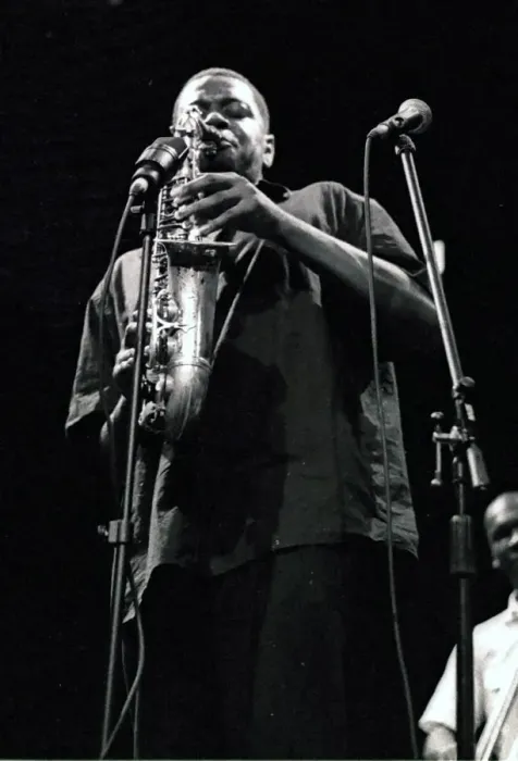 Framed Print : Soweto Kinch, Brecon Jazz Festival, Powys, Wales, 2003. Artist: Brian O Connor Framed Print : Soweto Kinch, Brecon Jazz Festival, Powys, Wales, 2003. Artist: Brian O Connor