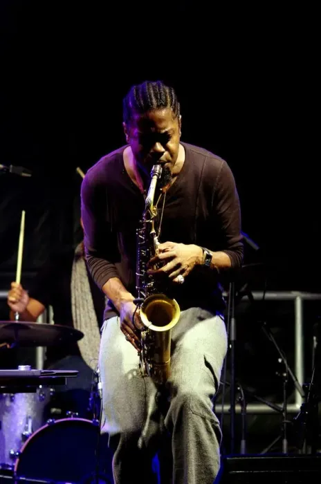 Framed Print : Soweto Kinch, Imperial Wharf Jazz Festival, London, 2011. Artist: Brian O Connor Framed Print : Soweto Kinch, Imperial Wharf Jazz Festival, London, 2011. Artist: Brian O Connor