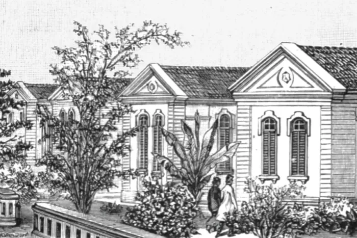 Framed Print : The de Soysa Lying-In Home and Medical Museum, Colombo, 1891 Creator: LK van Dort Framed Print : The de Soysa Lying-In Home and Medical Museum, Colombo, 1891 Creator: LK van Dort