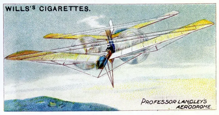 Framed Print : SP Langleys steam-powered model plane Aerodrome, c1896 Framed Print : SP Langleys steam-powered model plane Aerodrome, c1896