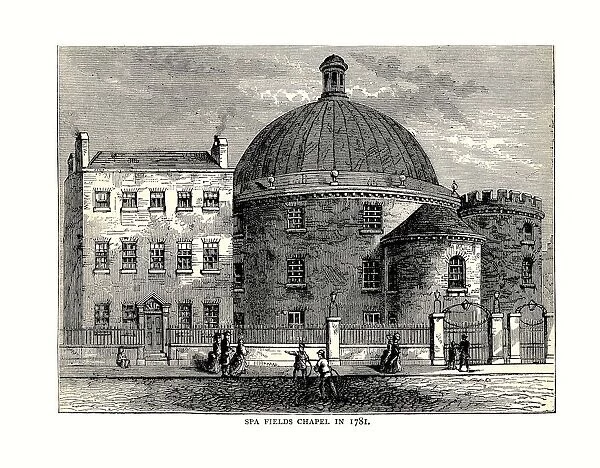 Spa Fields Chapel, 1781