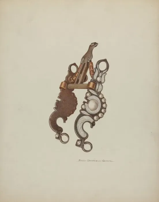 Framed Print : Spade Bit, c. 1939. Creator: Rose Campbell-Gerke Framed Print : Spade Bit, c. 1939. Creator: Rose Campbell-Gerke