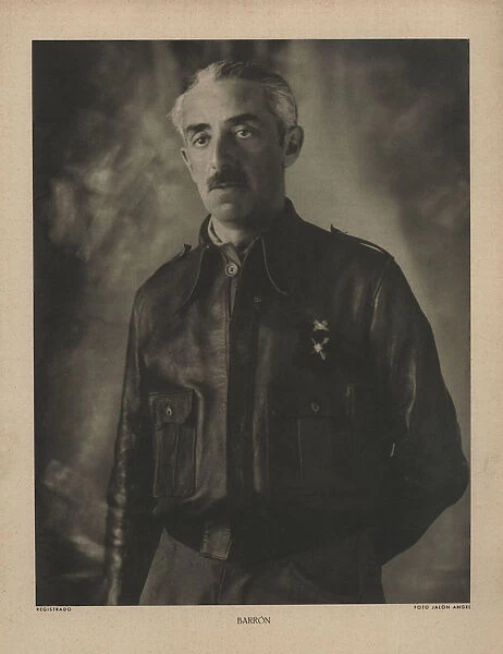 Spain. Civil War (1936-1939). Military of the National Army. Fernando Barron Ortiz (1892-1953)