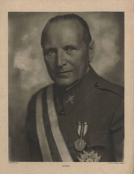 Spain. Civil War (1936-1939). Military of the National Army. Luis Miguel Limia Ponte
