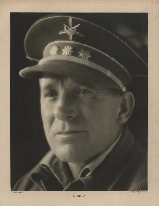 Framed Print : Spain. Civil War (1936-1939). Military of the National Army. Eduardo Saenz de Buruaga Framed Print : Spain. Civil War (1936-1939). Military of the National Army. Eduardo Saenz de Buruaga