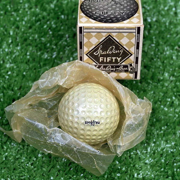 Spalding 50 golf ball, c1919