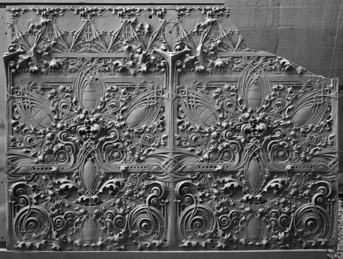 Framed Print : Spandrel Panel from the Gage Building, Chicago, Illinois, 1898-1899 Framed Print : Spandrel Panel from the Gage Building, Chicago, Illinois, 1898-1899