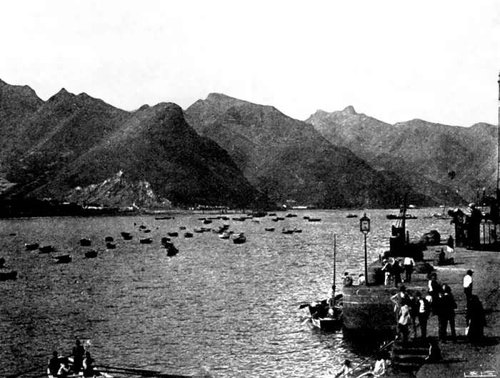 Framed Print : The Spanish-American Crisis: views of the Islands of Grand Canary and Teneriffe... 1898. Creator: Unknown Framed Print : The Spanish-American Crisis: views of the Islands of Grand Canary and Teneriffe... 1898. Creator: Unknown