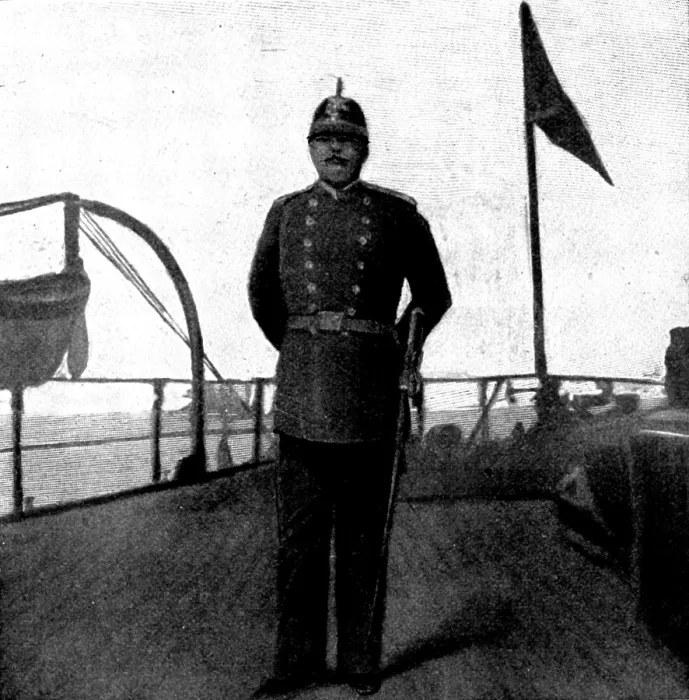 Framed Print : Spanish-American War: American naval...types - Capt. Goodrill, in charge of Marines... 1898. Creator: Unknown Framed Print : Spanish-American War: American naval...types - Capt. Goodrill, in charge of Marines... 1898. Creator: Unknown