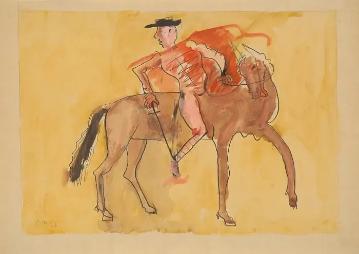 Framed Print : Spanish Bullfighter, 1936. Creator: Cyprian Majernik Framed Print : Spanish Bullfighter, 1936. Creator: Cyprian Majernik
