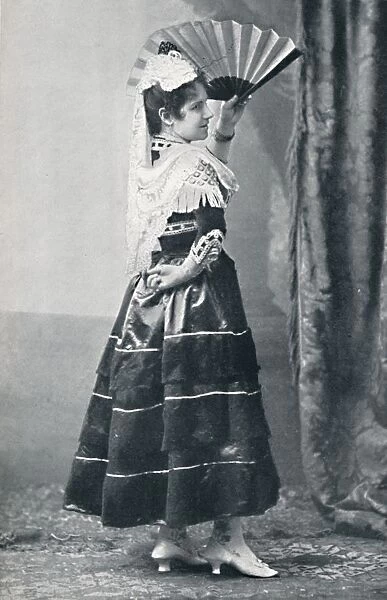 A Spanish dancer, 1912
