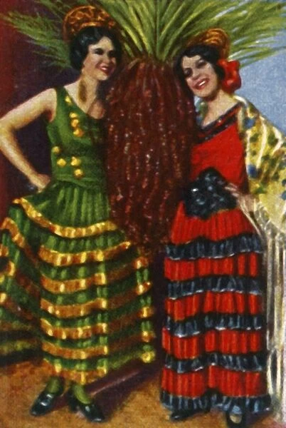 Spanish dancers, c1928. Creator: Unknown