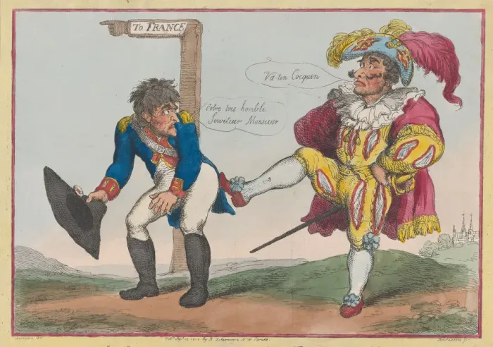 Framed Print : A Spanish Pass-Port to France!!, September 12, 1808. September 12, 1808 Framed Print : A Spanish Pass-Port to France!!, September 12, 1808. September 12, 1808