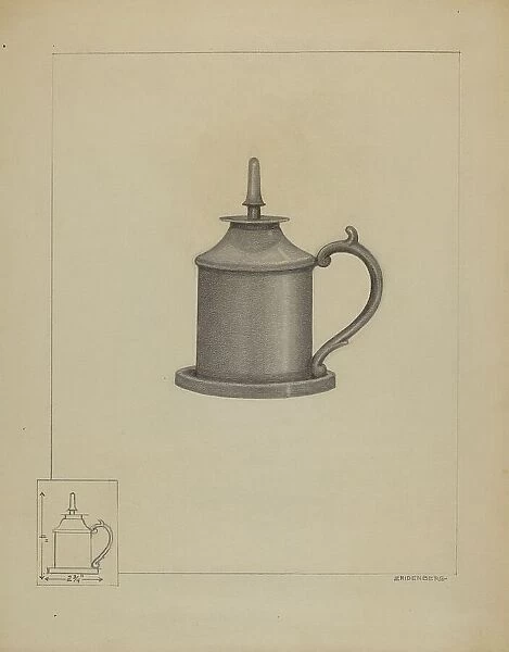 Spark Lamp, c. 1936. Creator: A. Zaidenberg