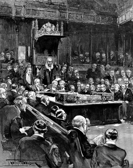 Framed Print : The Speaker's Farewell to the House of Commons, April 8, 1895. Creator: P Naumann. The Speaker's Farewell to the House of Commons, April 8, 1895. Creator: P Naumann Framed Print : The Speaker's Farewell to the House of Commons, April 8, 1895. Creator: P Naumann. The Speaker's Farewell to the House of Commons, April 8, 1895. Creator: P Naumann