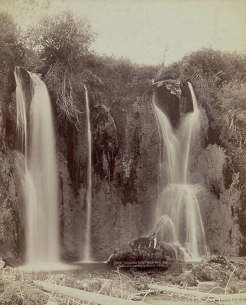 Spearfish Falls Black Hills, Dak, 1889. Creator: John C. H. Grabill