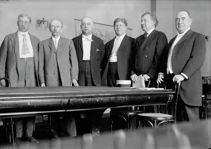 Framed Print : Special Committee On The Investigation of The U.S. Steel Corp. January 12, 1912. Creator: Harris & Ewing. Special Committee On The Investigation of The U.S. Steel Corp. January 12, 1912. Creator: Harris & Ewing Framed Print : Special Committee On The Investigation of The U.S. Steel Corp. January 12, 1912. Creator: Harris & Ewing. Special Committee On The Investigation of The U.S. Steel Corp. January 12, 1912. Creator: Harris & Ewing