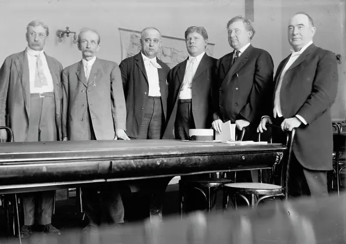 Framed Print : Special Committee On The Investigation of The U.S. Steel Corp, January 12, 1912. Creator: Harris & Ewing. Special Committee On The Investigation of The U.S. Steel Corp, January 12, 1912. Creator: Harris & Ewing Framed Print : Special Committee On The Investigation of The U.S. Steel Corp, January 12, 1912. Creator: Harris & Ewing. Special Committee On The Investigation of The U.S. Steel Corp, January 12, 1912. Creator: Harris & Ewing