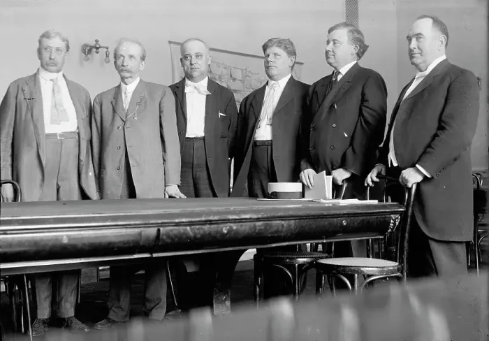 Framed Print : Special Committee On The Investigation of The U.S. Steel Corp. January 12, 1912. Creator: Harris & Ewing. Special Committee On The Investigation of The U.S. Steel Corp. January 12, 1912. Creator: Harris & Ewing Framed Print : Special Committee On The Investigation of The U.S. Steel Corp. January 12, 1912. Creator: Harris & Ewing. Special Committee On The Investigation of The U.S. Steel Corp. January 12, 1912. Creator: Harris & Ewing