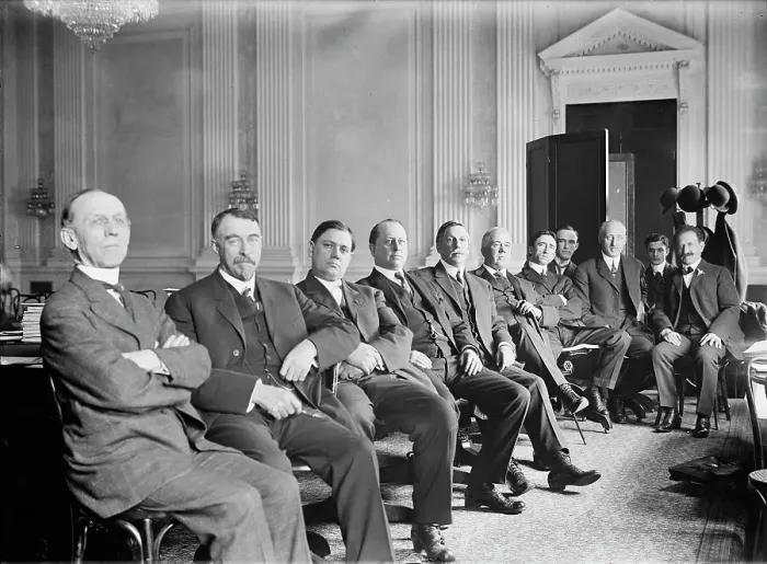 Framed Print : Special Subcommitte of Banking And Currency To Investigate Money Trusts... 1912. Creator: Harris & Ewing. Special Subcommitte of Banking And Currency To Investigate Money Trusts... 1912. Creator: Harris & Ewing Framed Print : Special Subcommitte of Banking And Currency To Investigate Money Trusts... 1912. Creator: Harris & Ewing. Special Subcommitte of Banking And Currency To Investigate Money Trusts... 1912. Creator: Harris & Ewing