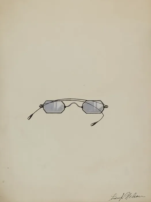 Framed Print : Spectacles, c. 1936. Creator: Frank Nelson Framed Print : Spectacles, c. 1936. Creator: Frank Nelson